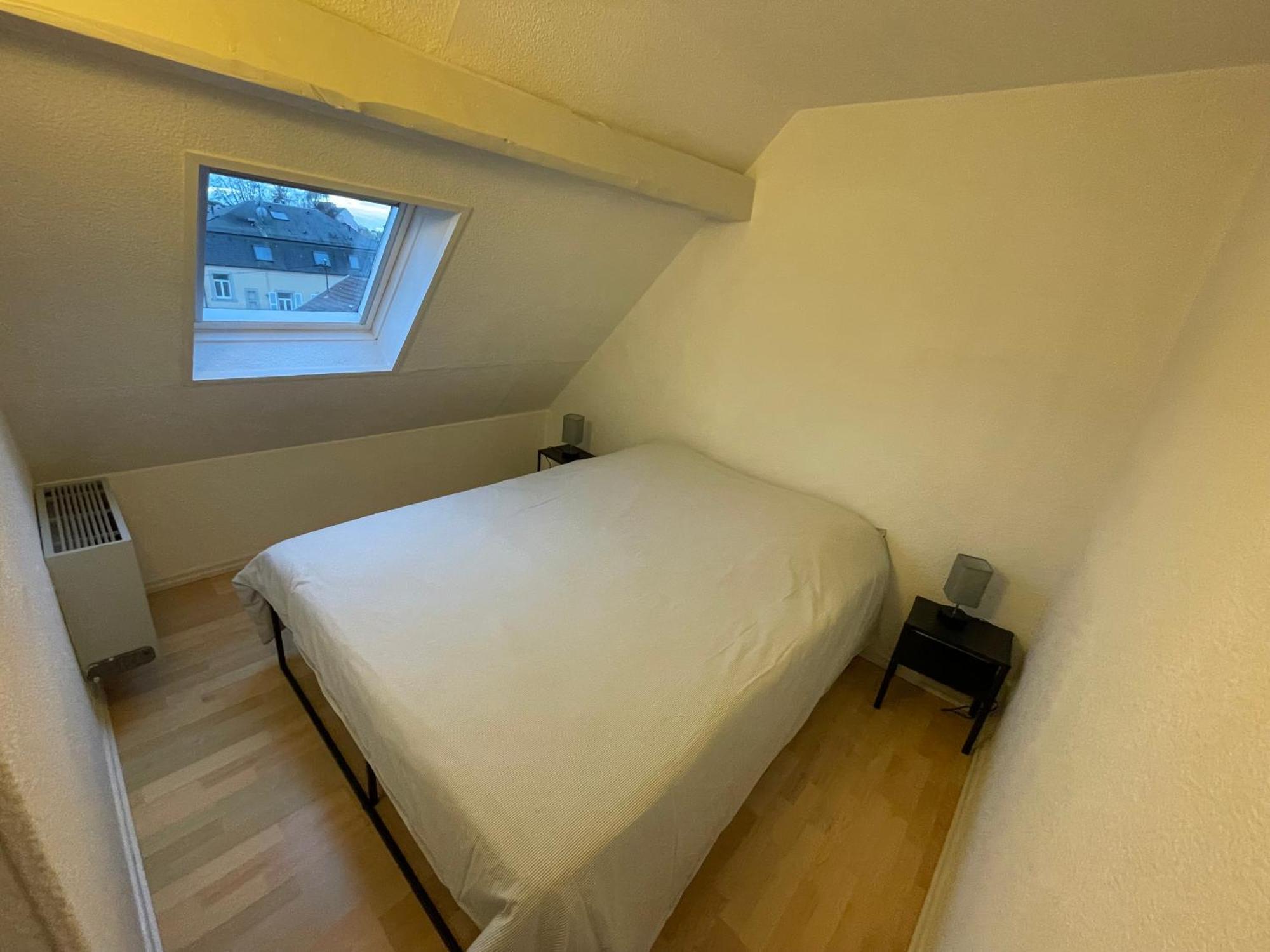 Fathala - Appartement Lumineux En Dernier Etage - Face A La Gare Routiere Sarrebourg Ngoại thất bức ảnh